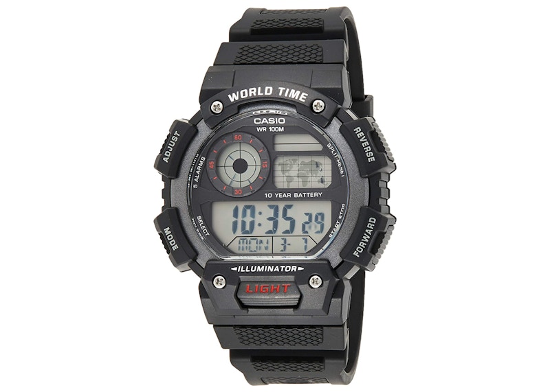 Casio G Shock AE 1400WH 1A 51mm in Resin US