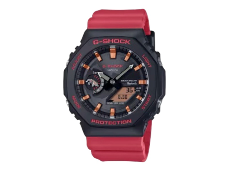 Men's Casio GShock AnalogDigital 2100 Series Charles Darwin Foundation GAB2100CD1A4 Watch in Carbon/Bio/Based Resin