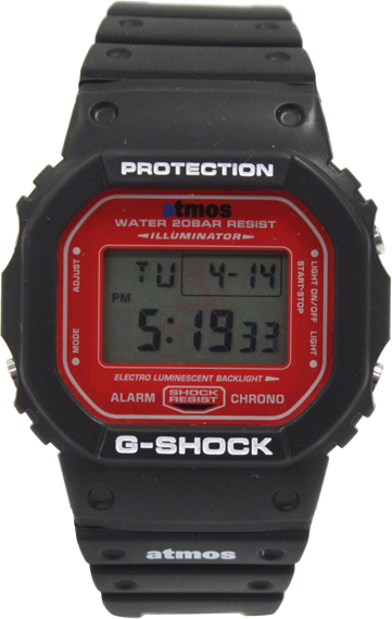 Casio G-Shock Atmos DW-5600E-1 45mm in Resin - US