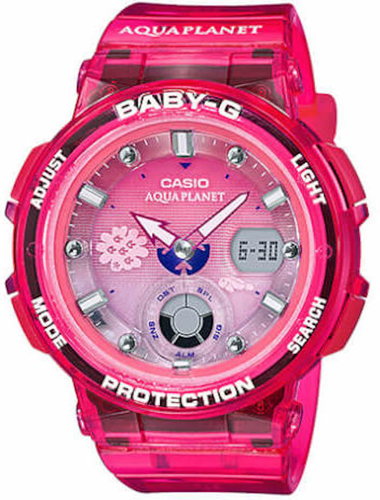 Casio G-Shock Baby-G Aqua Planet BGA250AQ-4A 41mm in Resin - US