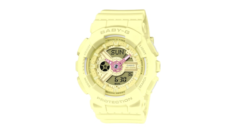 Pre-owned Casio Women's  Gshock Babyg Ba110ah9a Watch In Resin In Brown