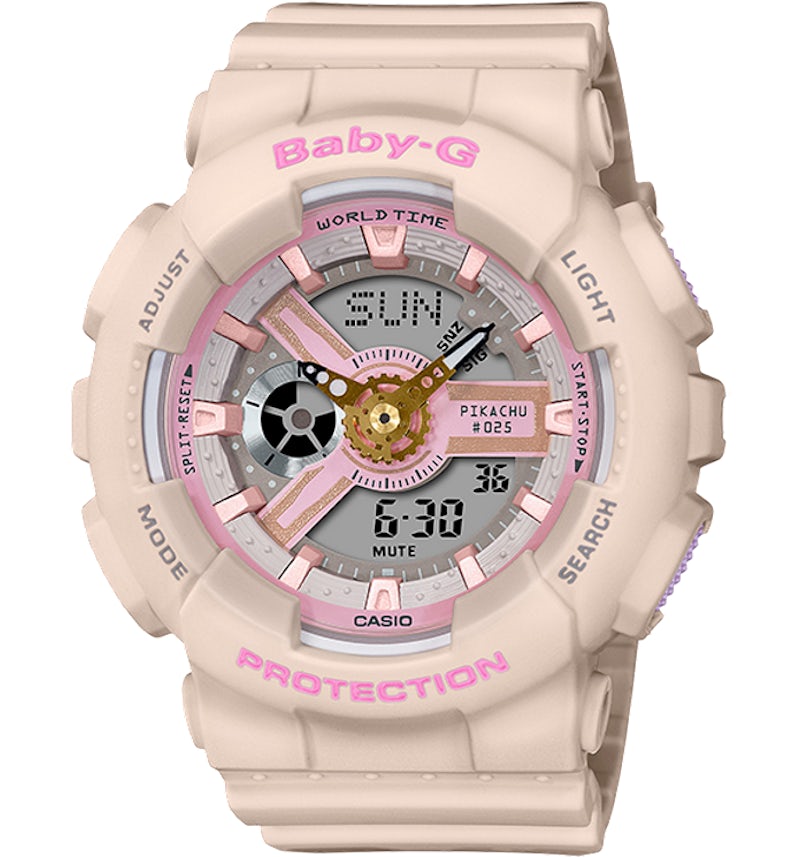 Casio G Shock Baby G x Pikachu 25 jahriges Jubilaum BA110PKC 4A 43mm in Resin DE