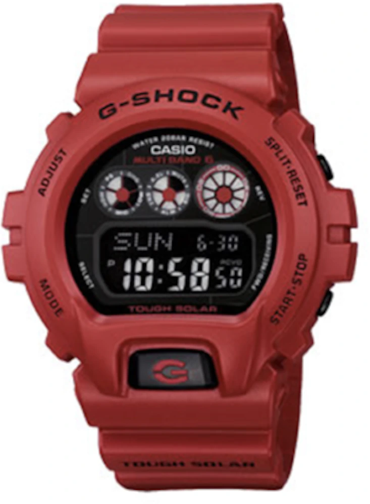 Casio G-Shock Burning Red GW-6900RD-4 51mm in Resin - US