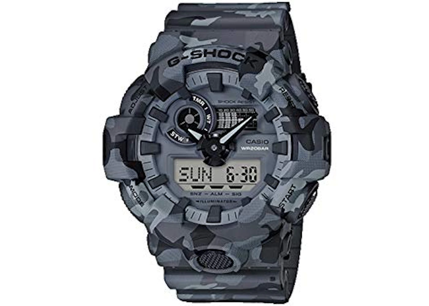 Casio G Shock Camouflage GA700CM 8A 57.5mm in Resin JP