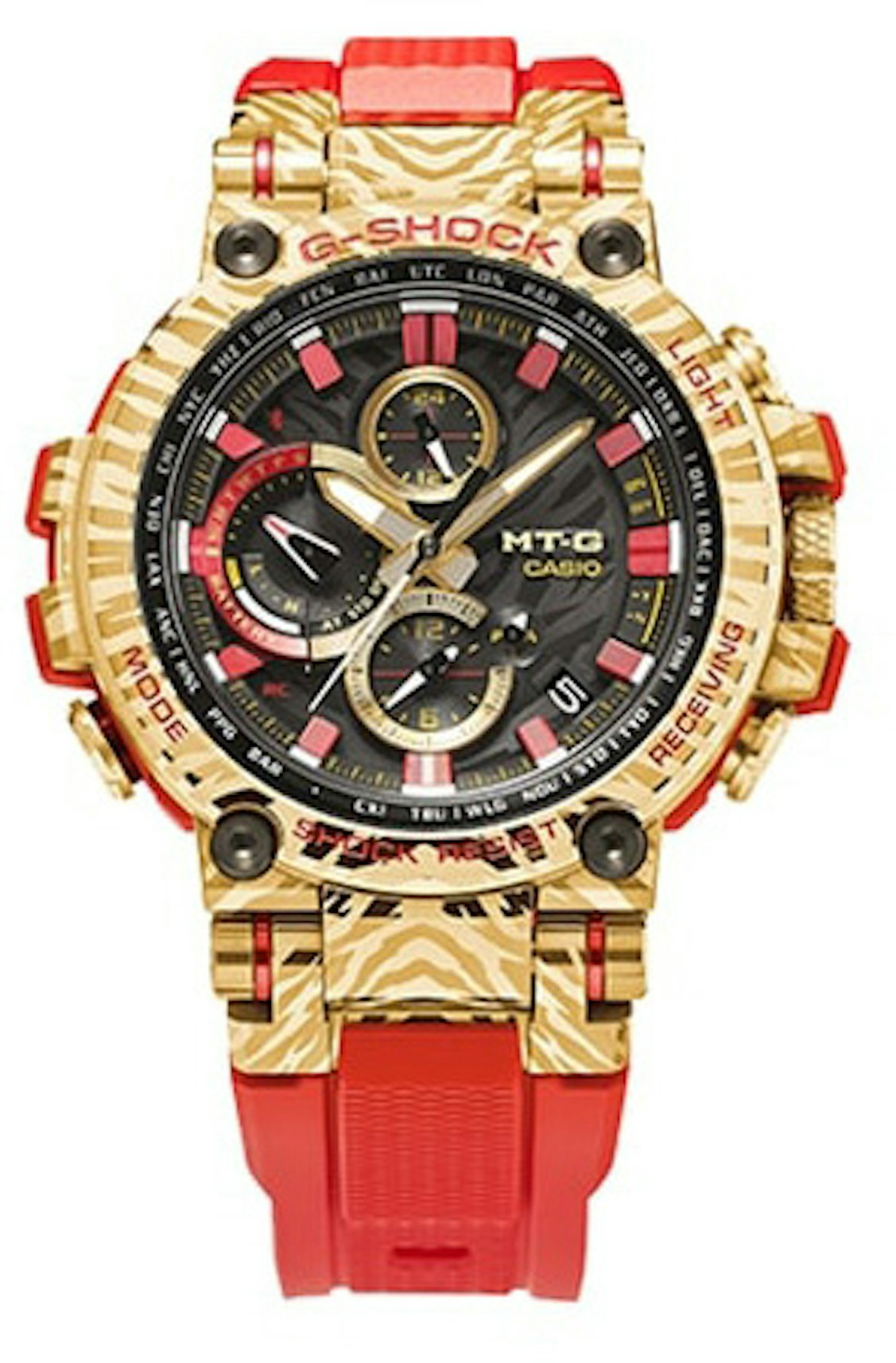Casio G-Shock Chinese New Year Limited Edition MTG-B1000CX-4AER - 52mm in Stainless Steel -