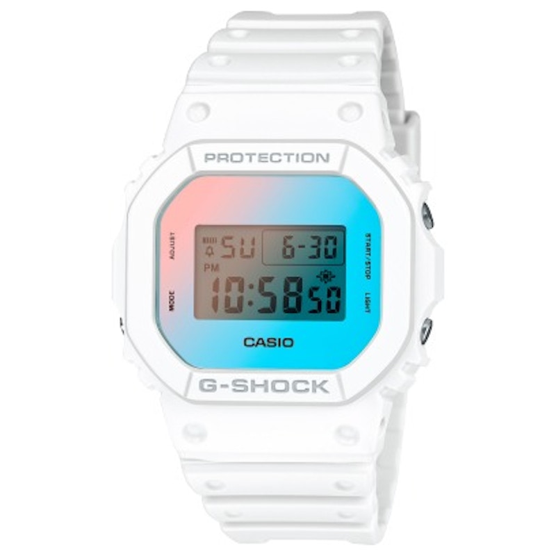 Pre-owned Casio Men's Gshock Dw5600tl7 Watch In Resin In Brown