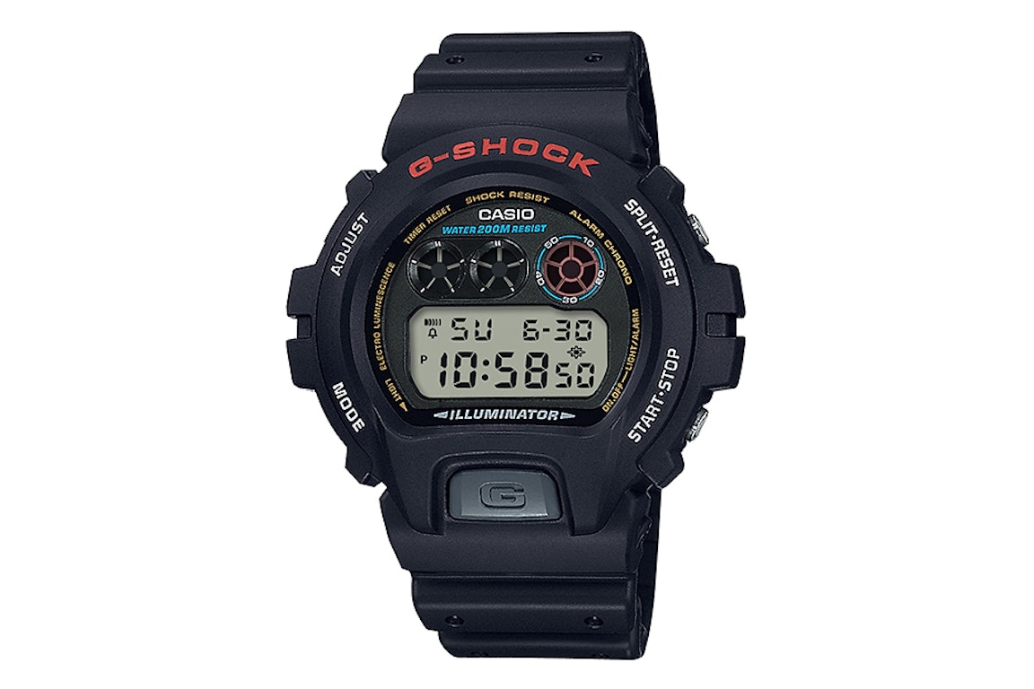 Pre-owned Casio G-shock Dw-6900-1
