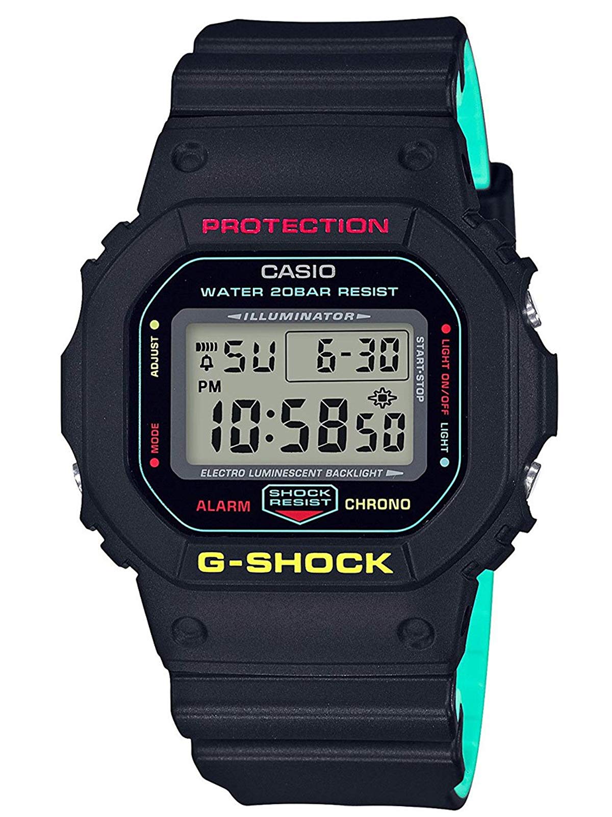 Casio G-Shock DW5600CMB-1 42mm in Resin - US