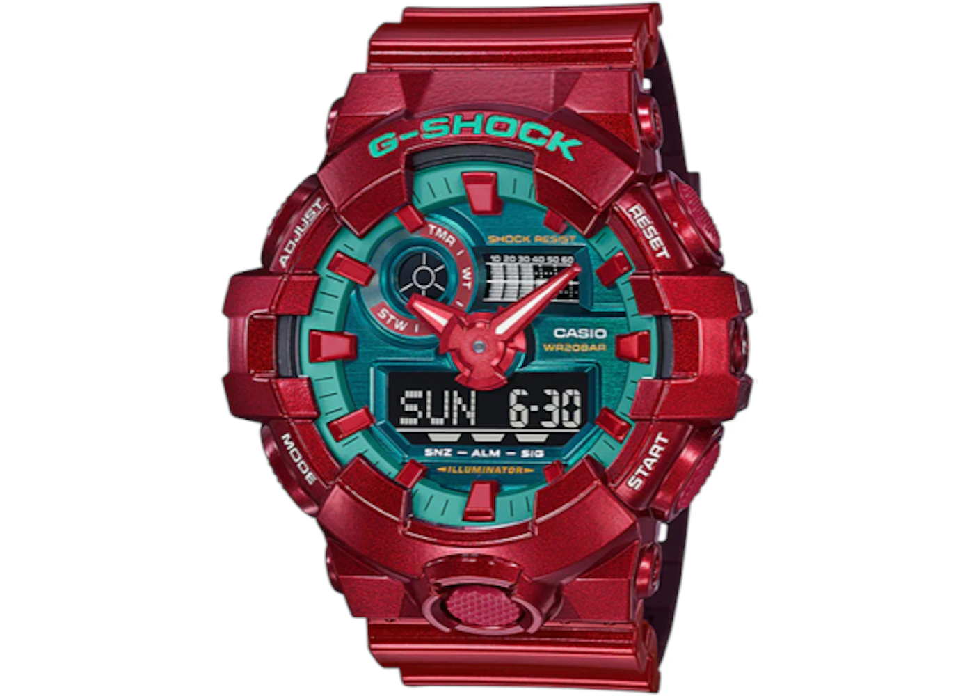 G Shock Maroon Color G Shock Maroon Color Outlet - Main Image