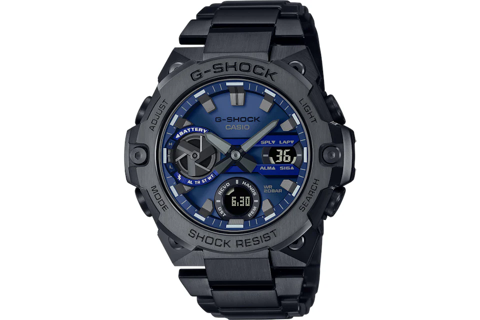 G shock g steel blue sales