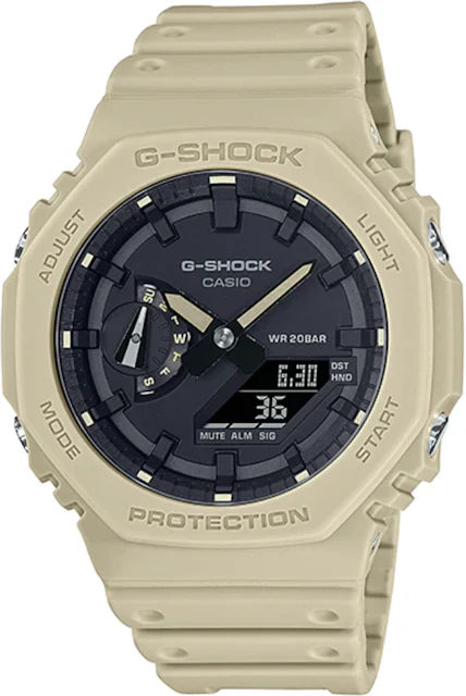 Casio G-Shock GA2100 Digital Carbon Resin Men's Watch GA2100-1A Black 