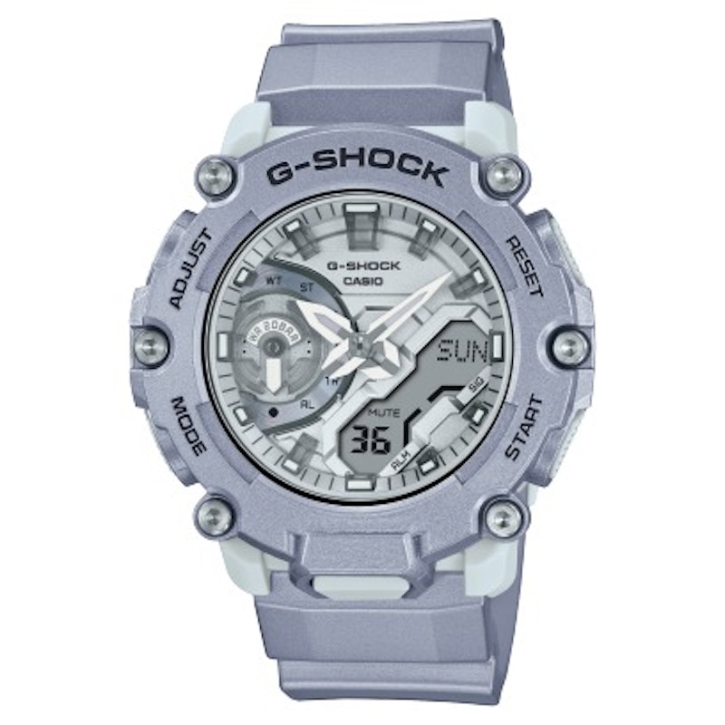 Pre-owned Casio Men's Gshock Ga2200ff8a Watch In Resin