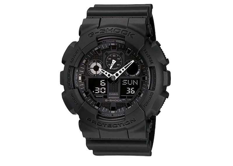 Casio G Shock GA100 1A1 51mm in Resin US