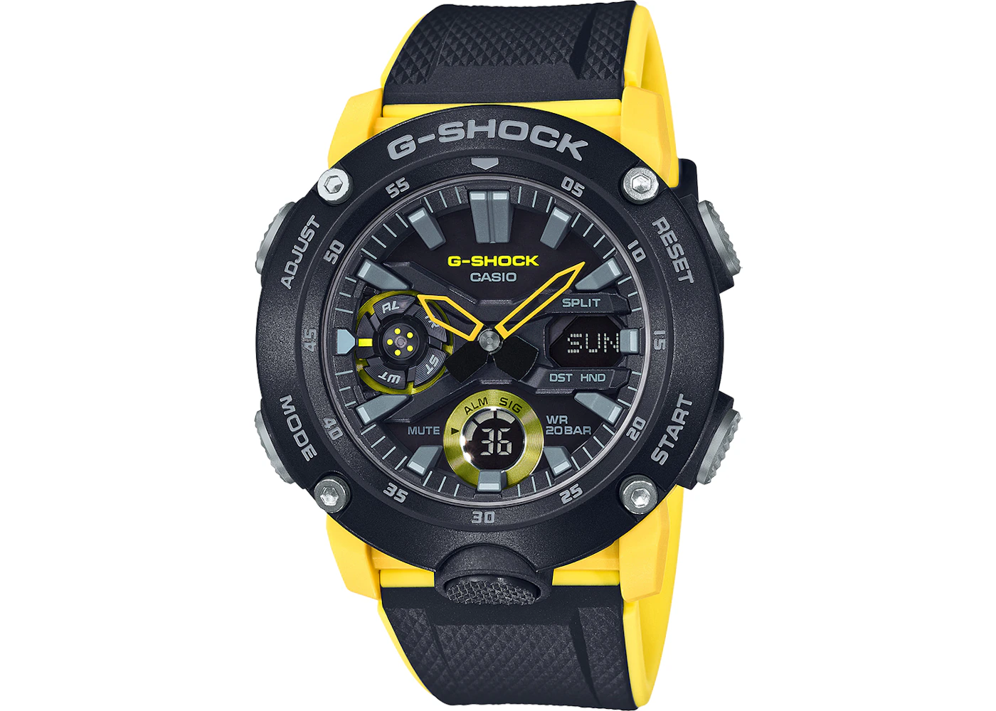 Casio G-Shock GA2000-1A9 49mm in Resin - US Casio G-Shock GA2000-1A9 49mm in Resin - US