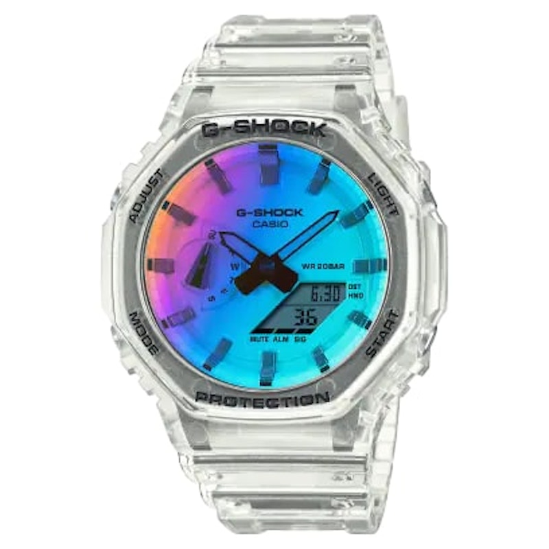 Casio G Shock GA2100SRS 7A 45mm in Resin US