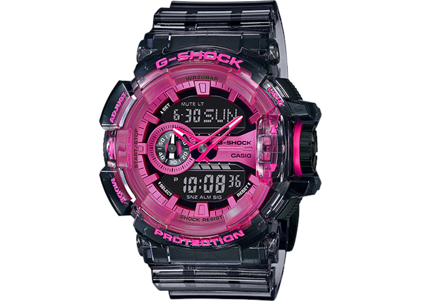 Casio G Shock GA400SK 1A4 in Resin de la collection 40mm FR