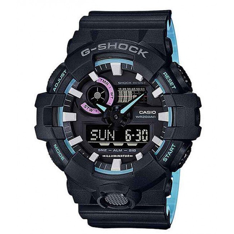 Casio G-Shock GA700PC-1A 54mm in Resin - JP