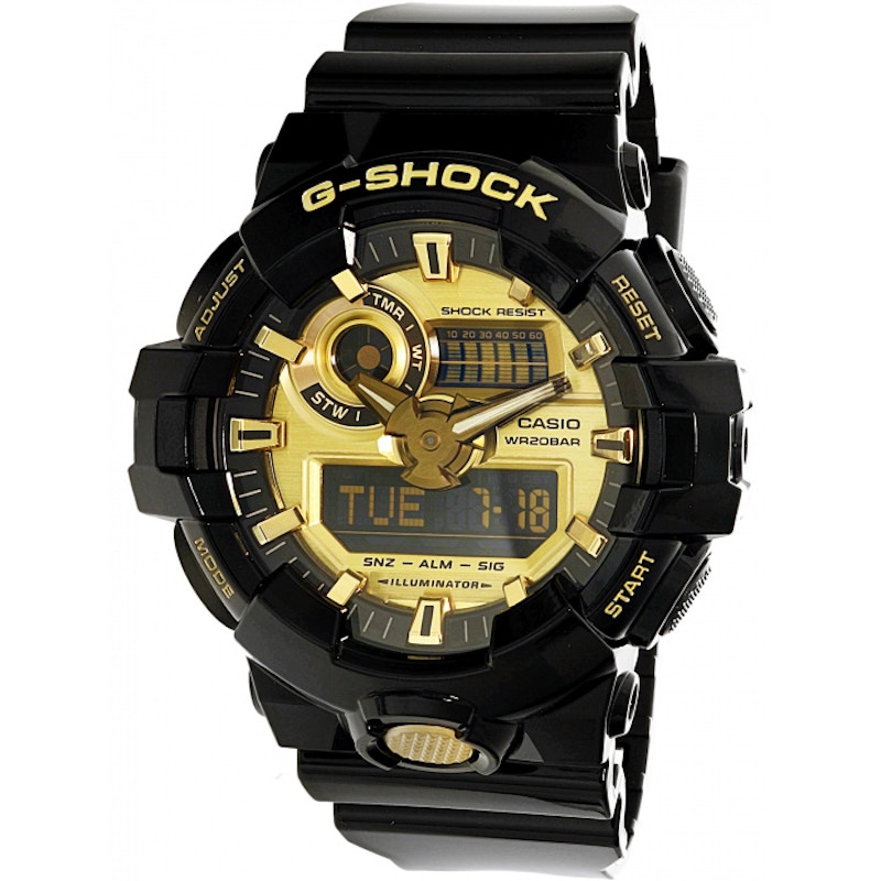 Casio G-Shock GA710GB-1A - 57.5mm in Resin - US