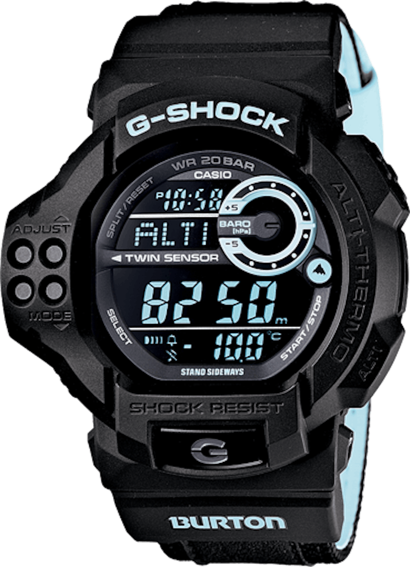 Pre-owned Casio Men's Gshock Gdf100btn1 Watch In Silicone