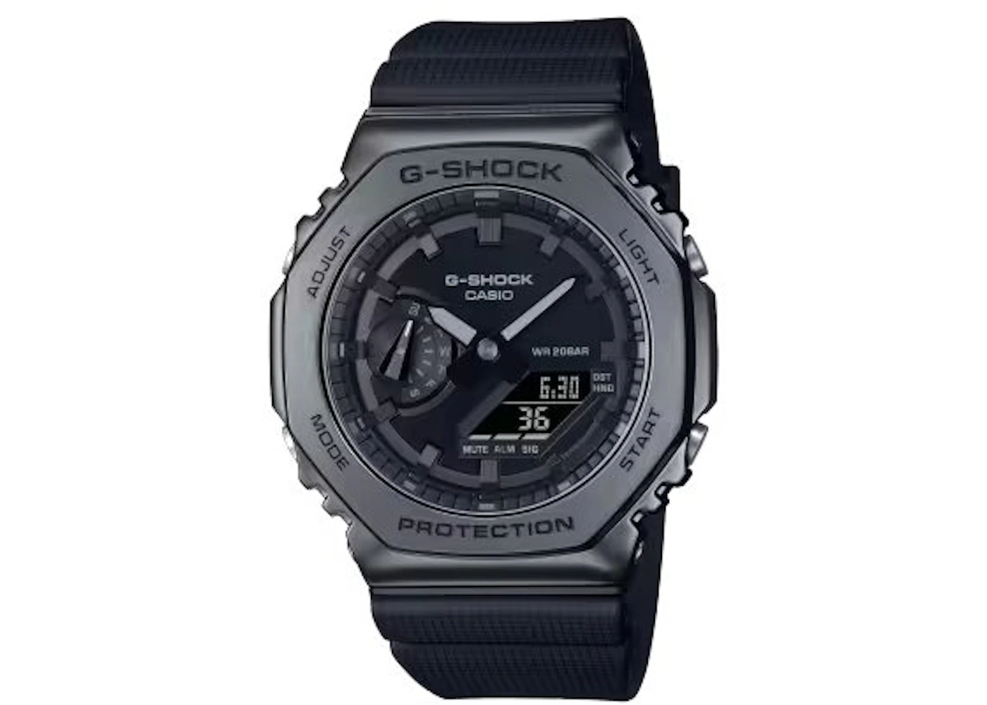 Casio G-Shock GM2100BB-1A 45mm in Stainless Steel - US