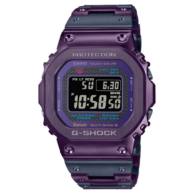 Casio G-Shock GMW-B5000PB-6 44mm in Stainless Steel - US