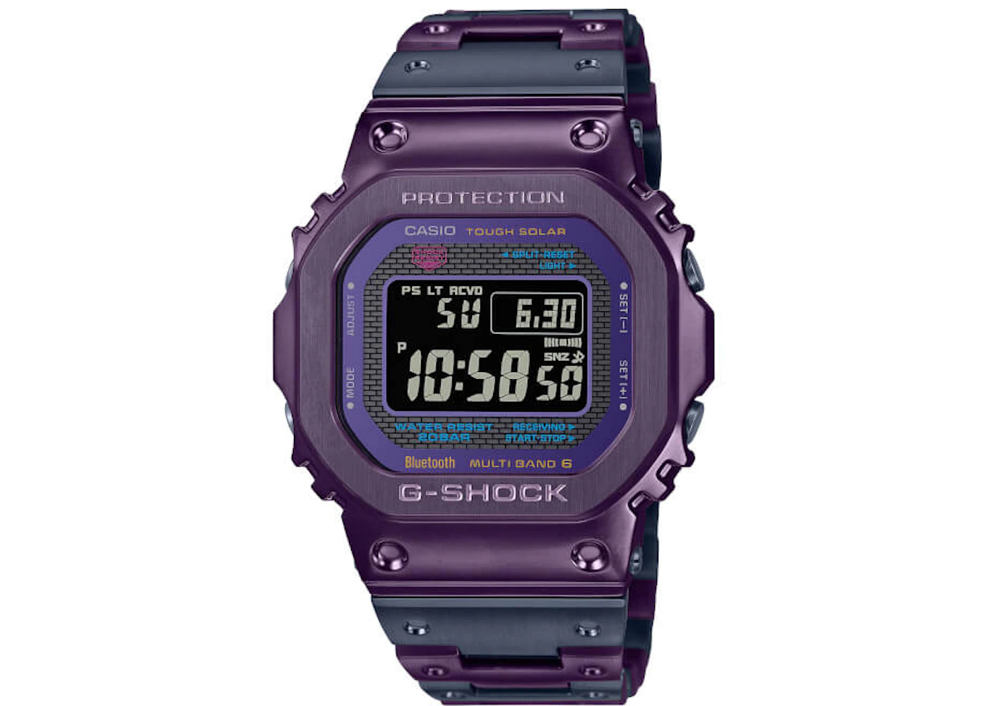 Casio G-Shock GMW-B5000PB-6 44mm in Stainless Steel US