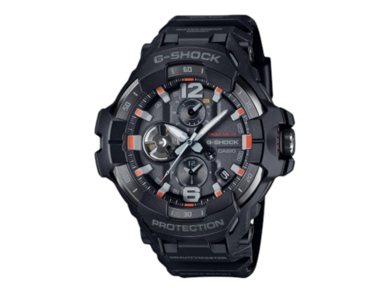 Pre-owned Casio Women's  Gshock Grb300ec1 Watch In Stainless Steel In Silver