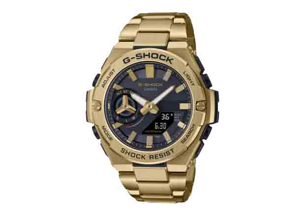 Casio G-Shock GST-B500GD-9A 49mm in Stainless Steel - US