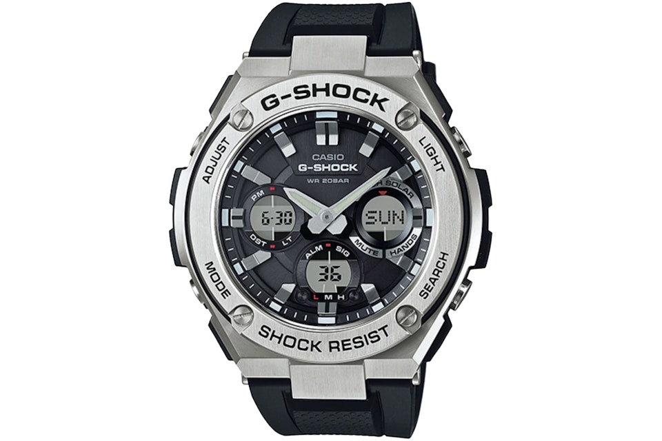 G-Shock GST-S110-1A - 53mm in Stainless Steel - US