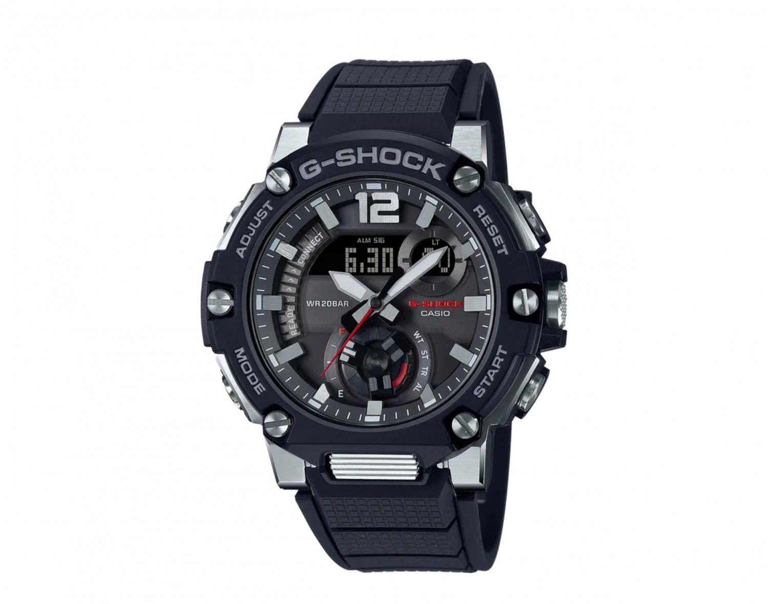 Casio G-Shock GSTB300-1A 50mm in Stainless Steel - US