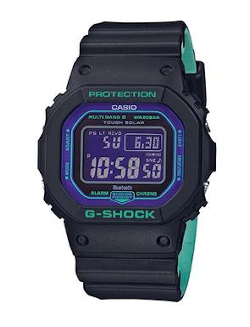 Casio G-Shock GWB5600BL-1 41mm in Resin - US