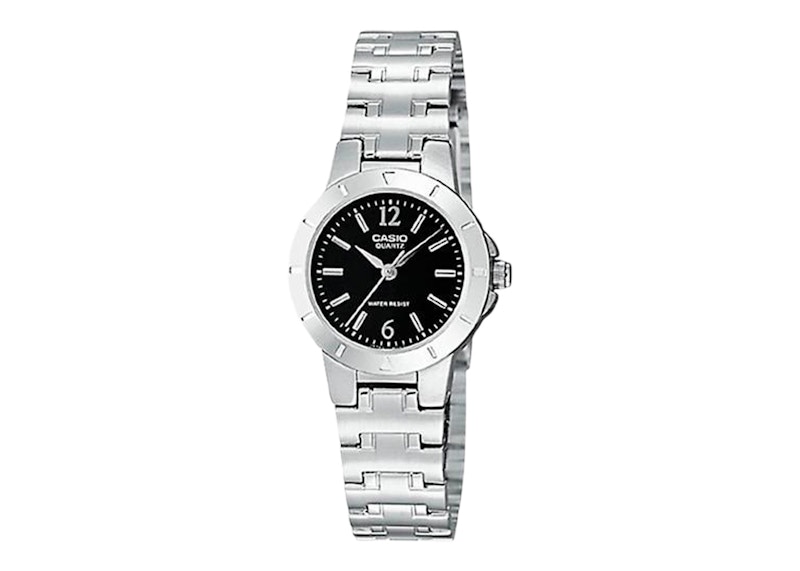 Pre-owned Casio Women's  Gshock Ltp1177a1a Watch In Stainless Steel