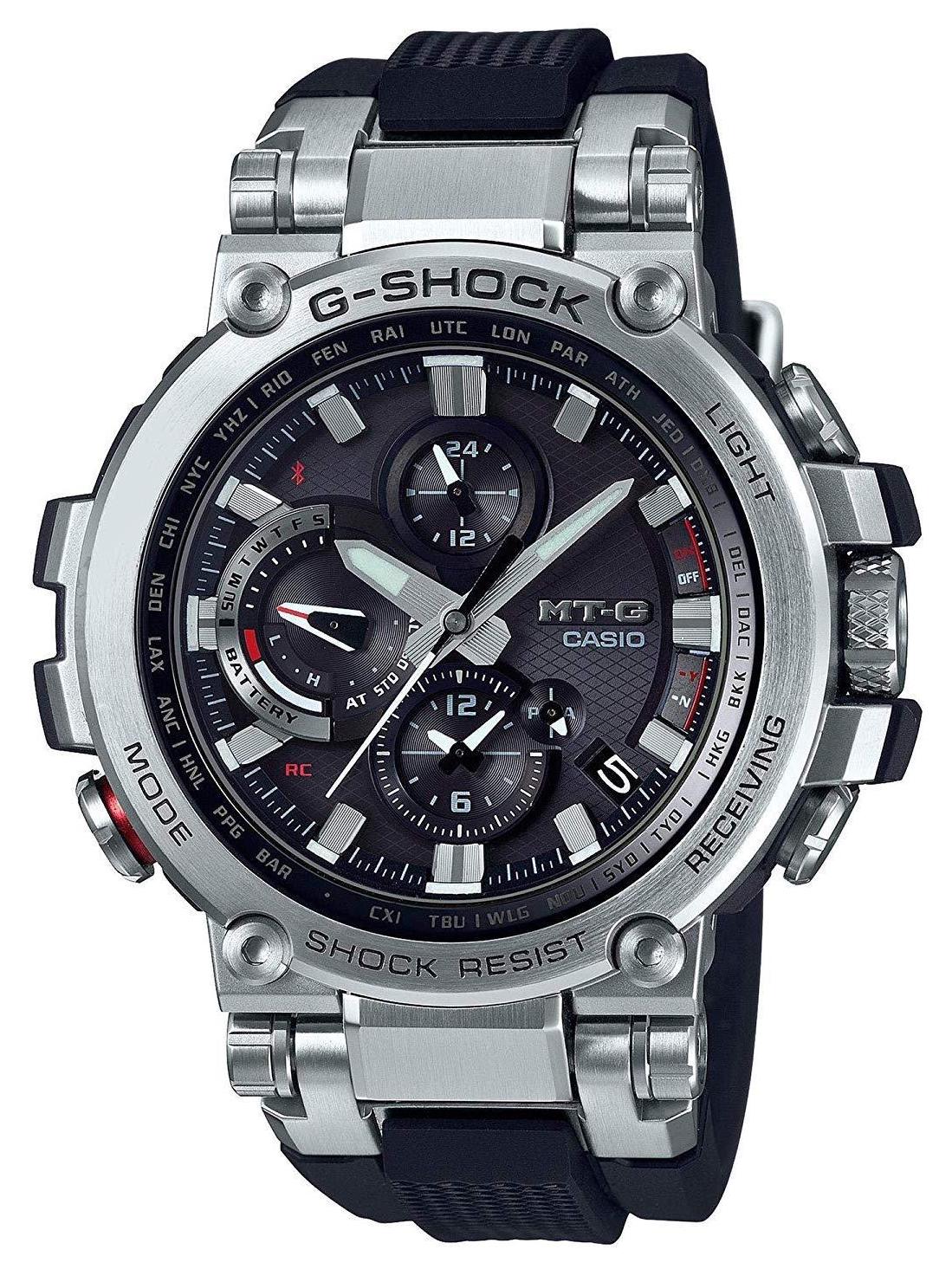 Casio G-Shock MT-G MTGB1000-1A 52mm in Stainless Steel - US