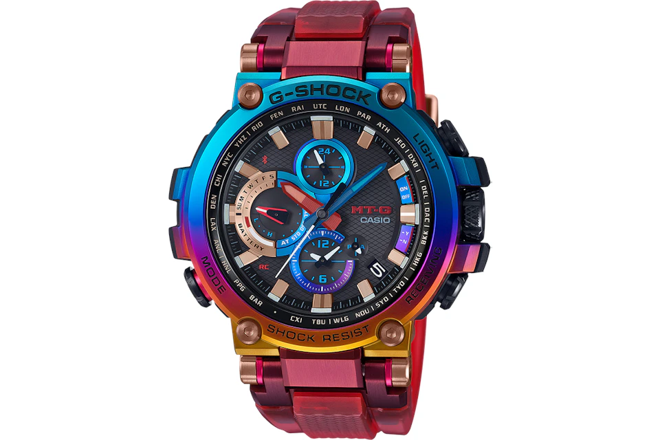 Casio G Shock Mtgb1000vl 4a 52mm In Stainless Steel Casio G Shock Mtgb1000vl 4a 52mm In Stainless Steel