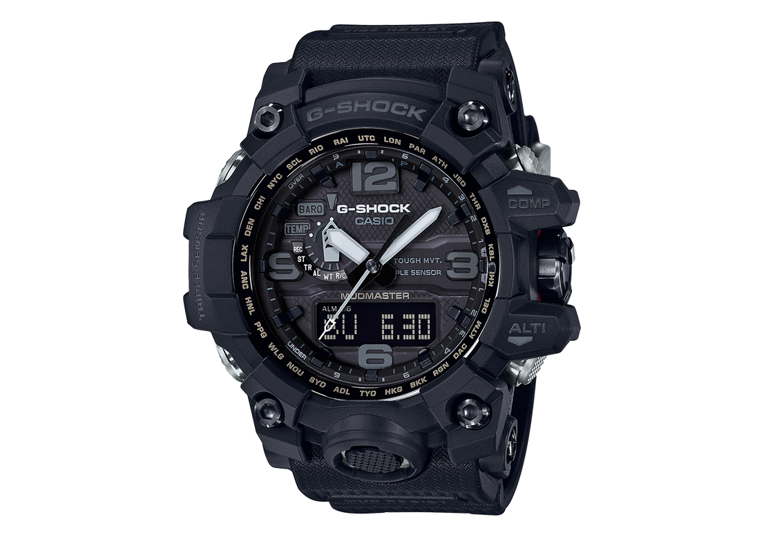 Casio G-Shock Mudmaster GWG1000-1A1 56mm in Resin - US