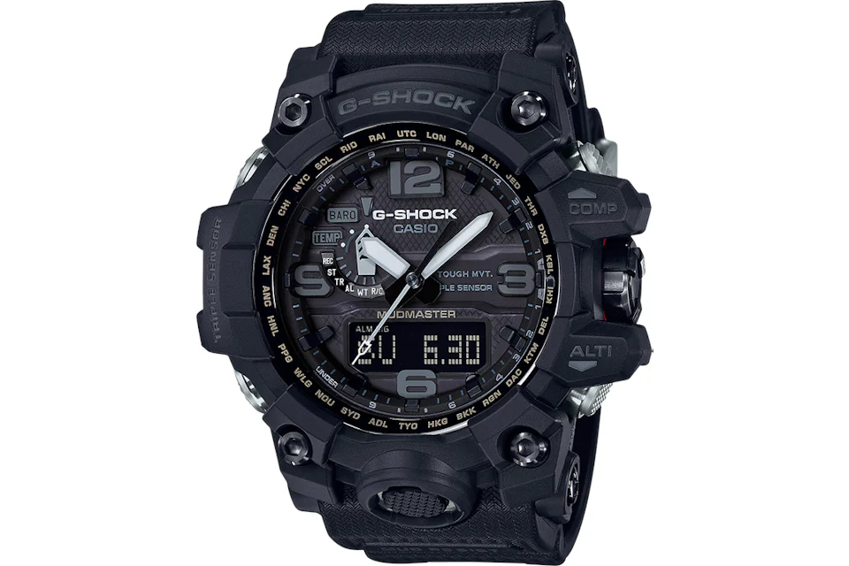 Casio G Shock Mudmaster GWG1000 1A1 56mm in Resin US