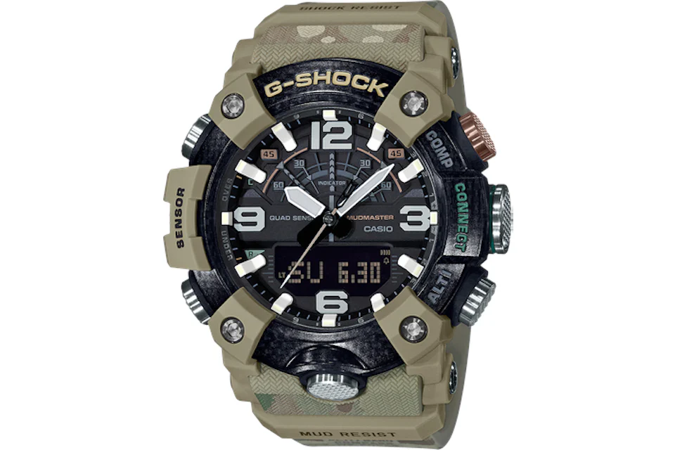 Casio G Shock Mudmaster x The British Army GGB100BA 1A