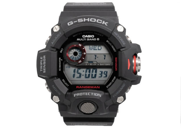 Casio G-Shock Pompiers de Paris GW-9400BSPP-1ER - 54mm in Resin - US