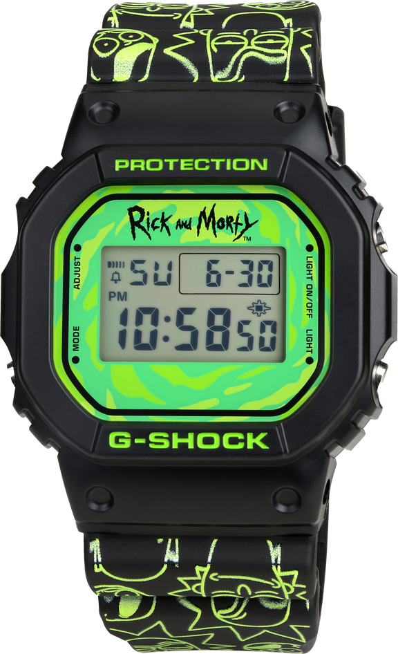 Casio G-Shock Rick and Morty DW5600RM21-1 43mm in Resin JP
