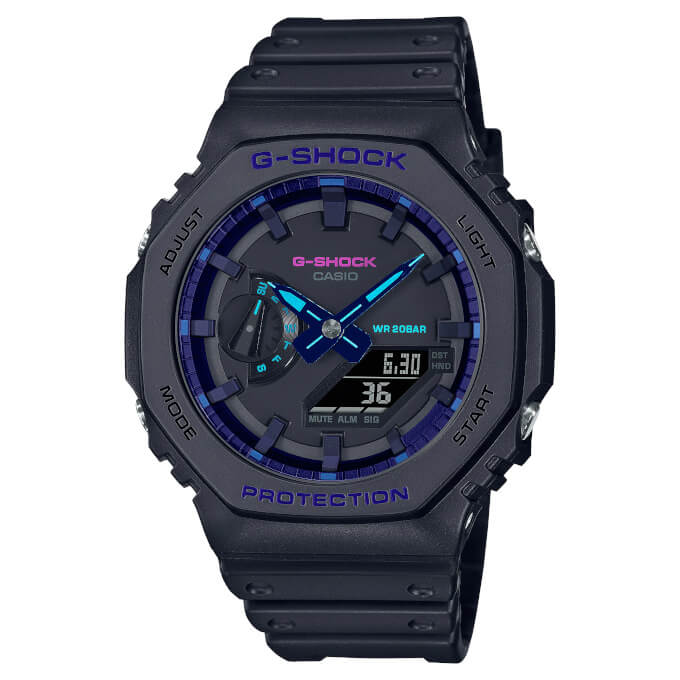 Casio G-Shock Virtual Blue GA-2100VB-1A