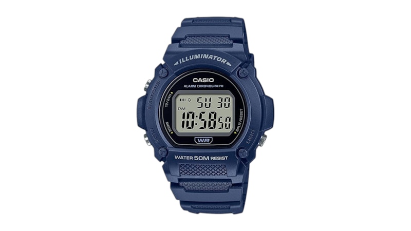 Men's Casio GShock W219H2A Watch in Resin
