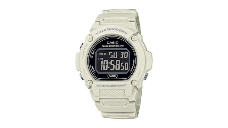 Men's Casio GShock W219HC8B Watch in Resin