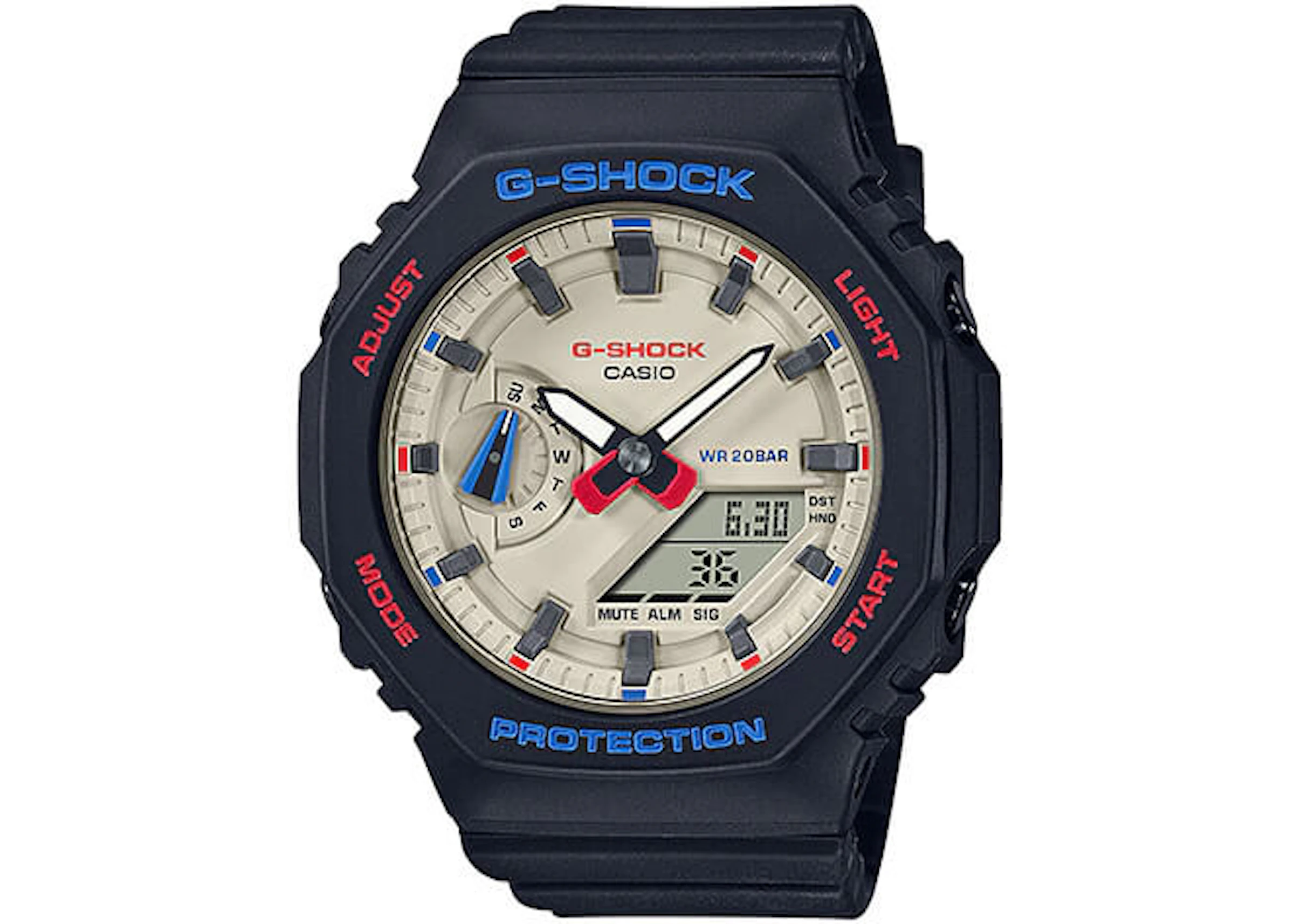 Casio G-Shock Winter Tricolor Series GMA-S2100WT-1A - 43mm Resin - ES