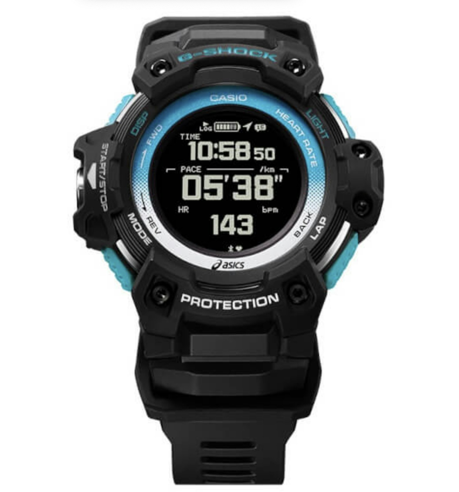 Casio G-Shock x Asics & Motion Sensor GSR-H1000AS-1