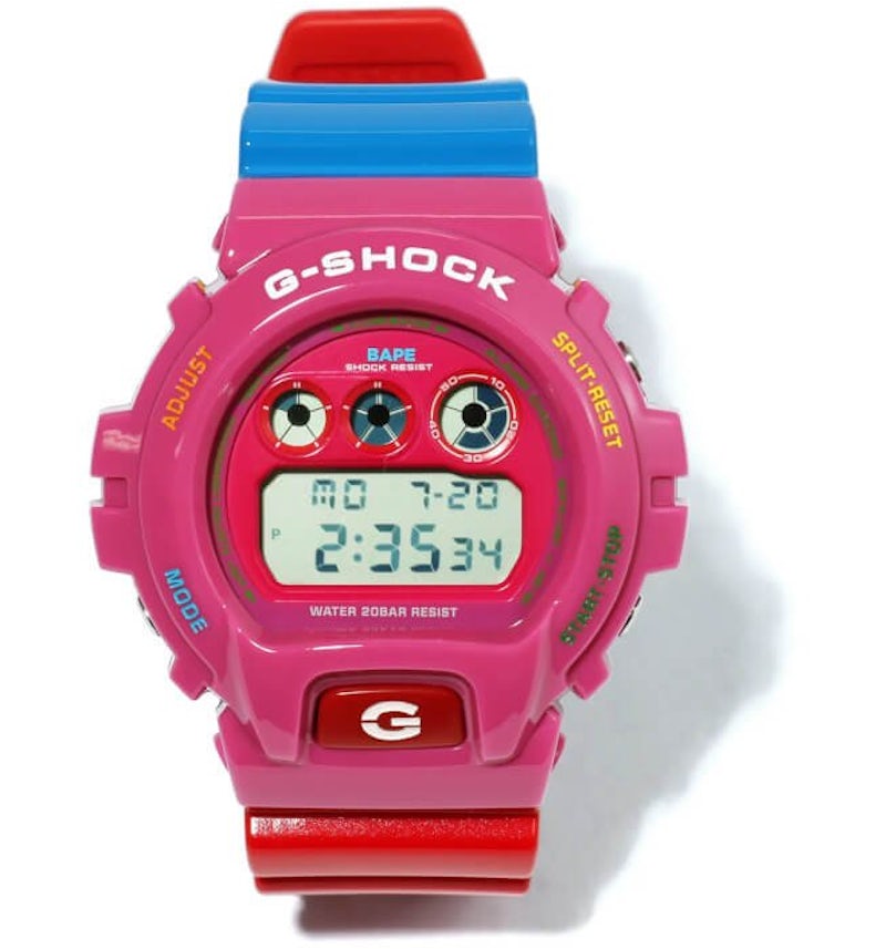 Casio G-Shock x BAPE x Kid Cudi DW-6900 45mm in Resin US