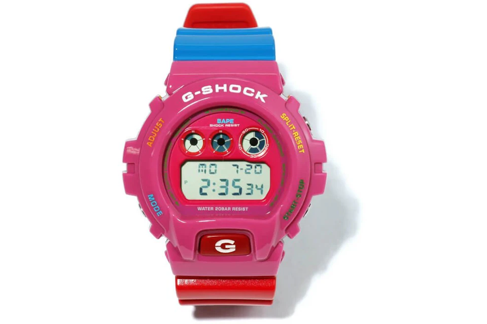 Casio G Shock X Bape X Kid Cudi Dw 6900 45mm In Resin Us Casio G Shock X Bape X Kid Cudi Dw 6900 45mm In Resin Us