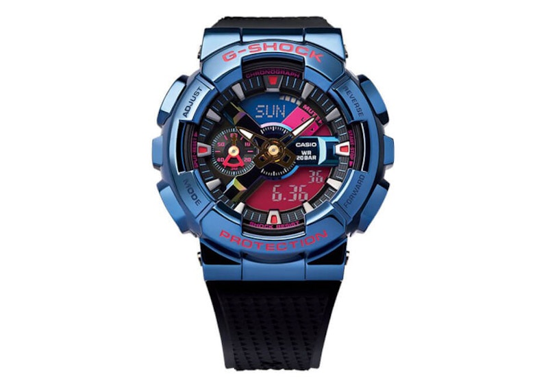 Casio G-Shock x Bearbrick Shanghai Night Series GM-110SN-2A 49mm