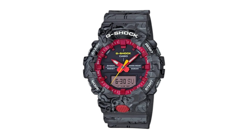 Men's Casio GShock x Celestial Guardian Black Turtle GA800CG1A Watch in Resin