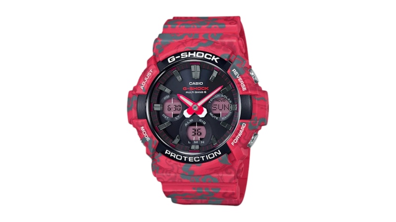 Men's Casio GShock x Celestial Guardian vermilion Phoenix GAW100CG4A Watch in Resin
