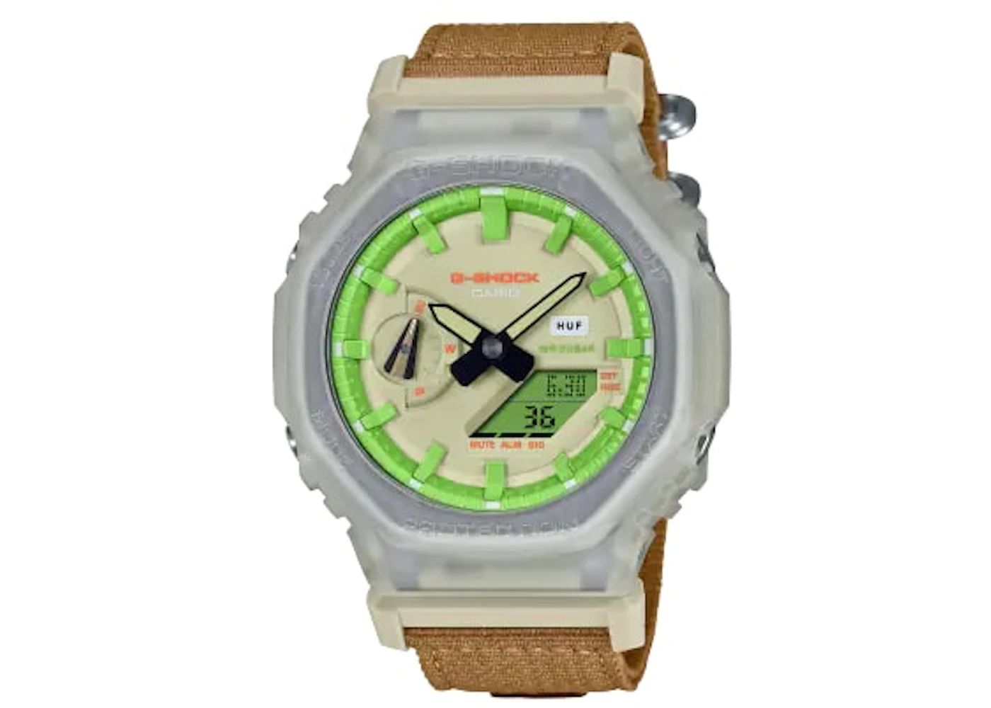 Casio G-Shock x HUF GA2100HUF-5A 45mm in Resin US